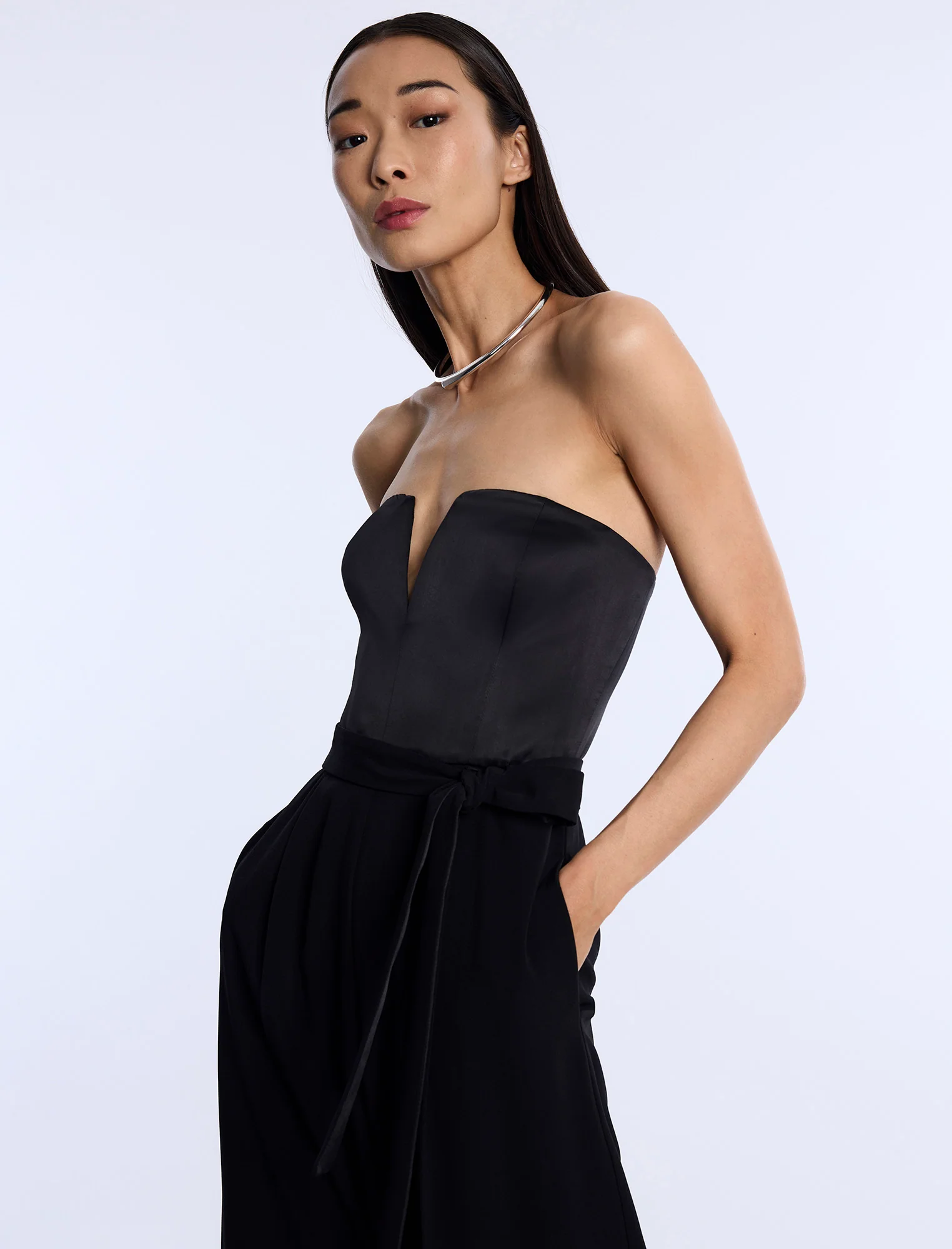 Mixed Media Jumpsuit - Builderot