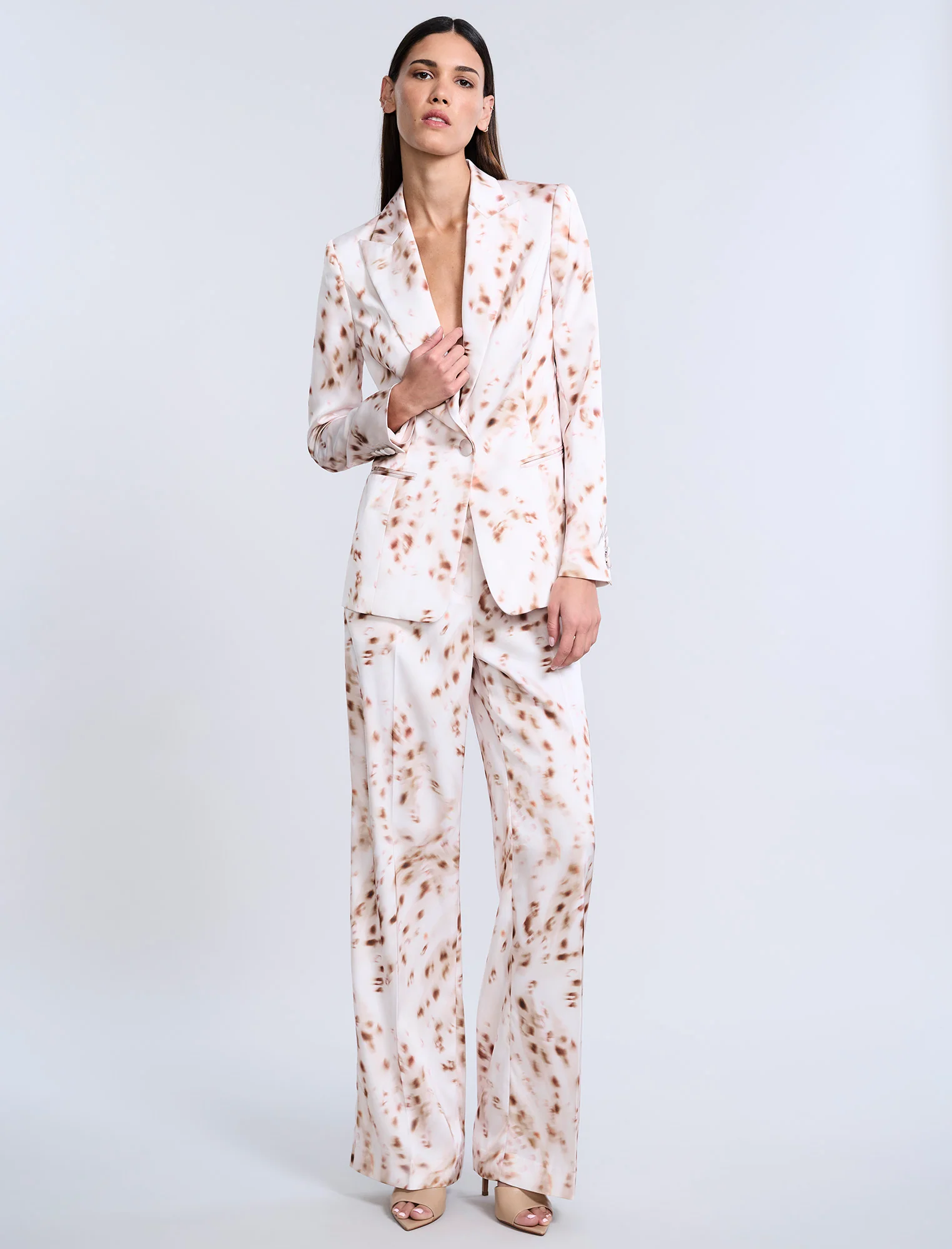 Single Breasted Animal Print - Builderot