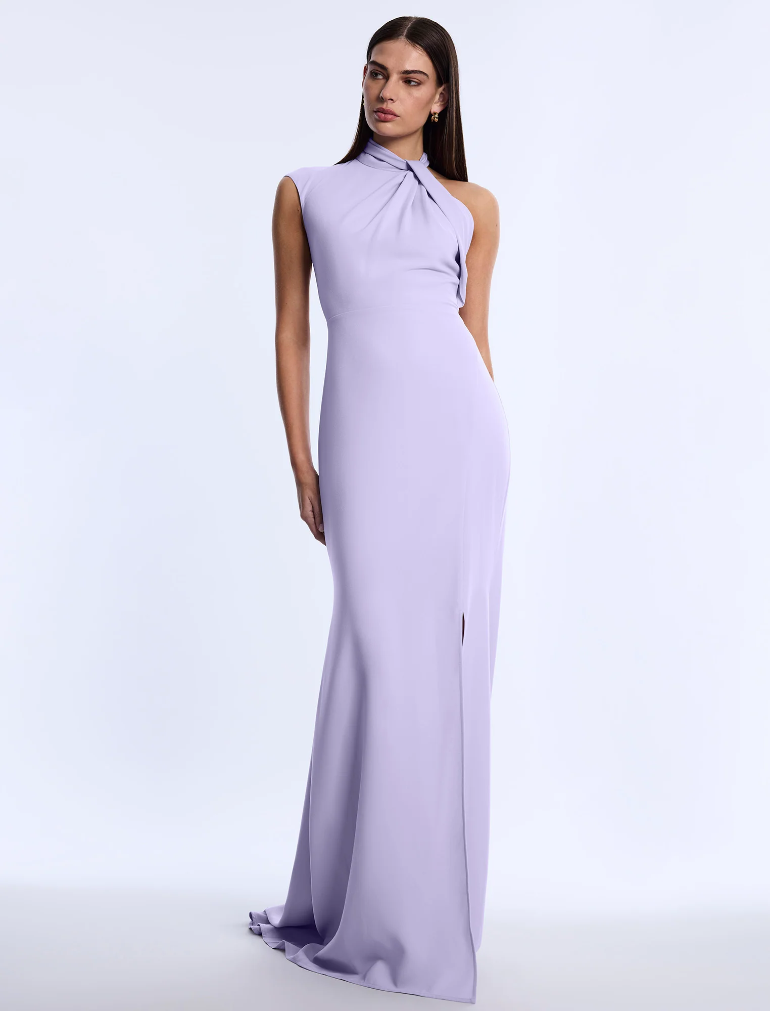 Drape Neck Gown - Builderot