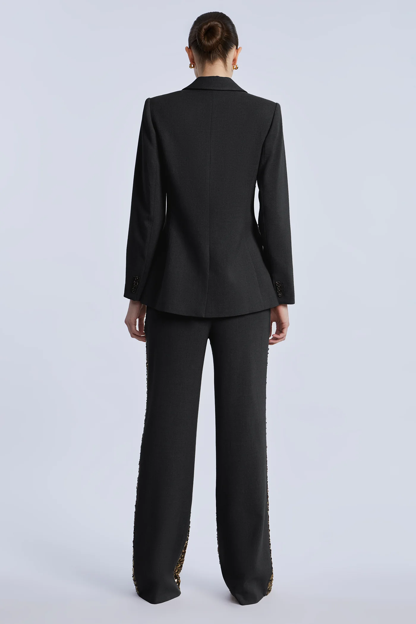 Sequin Mix Blazer - Builderot