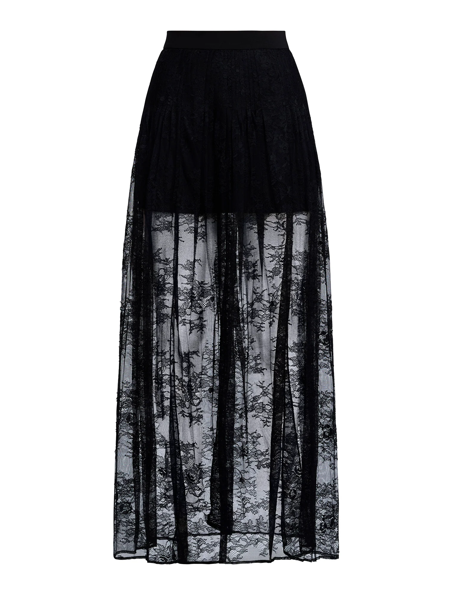 Pleated Lace Skirt - Builderot