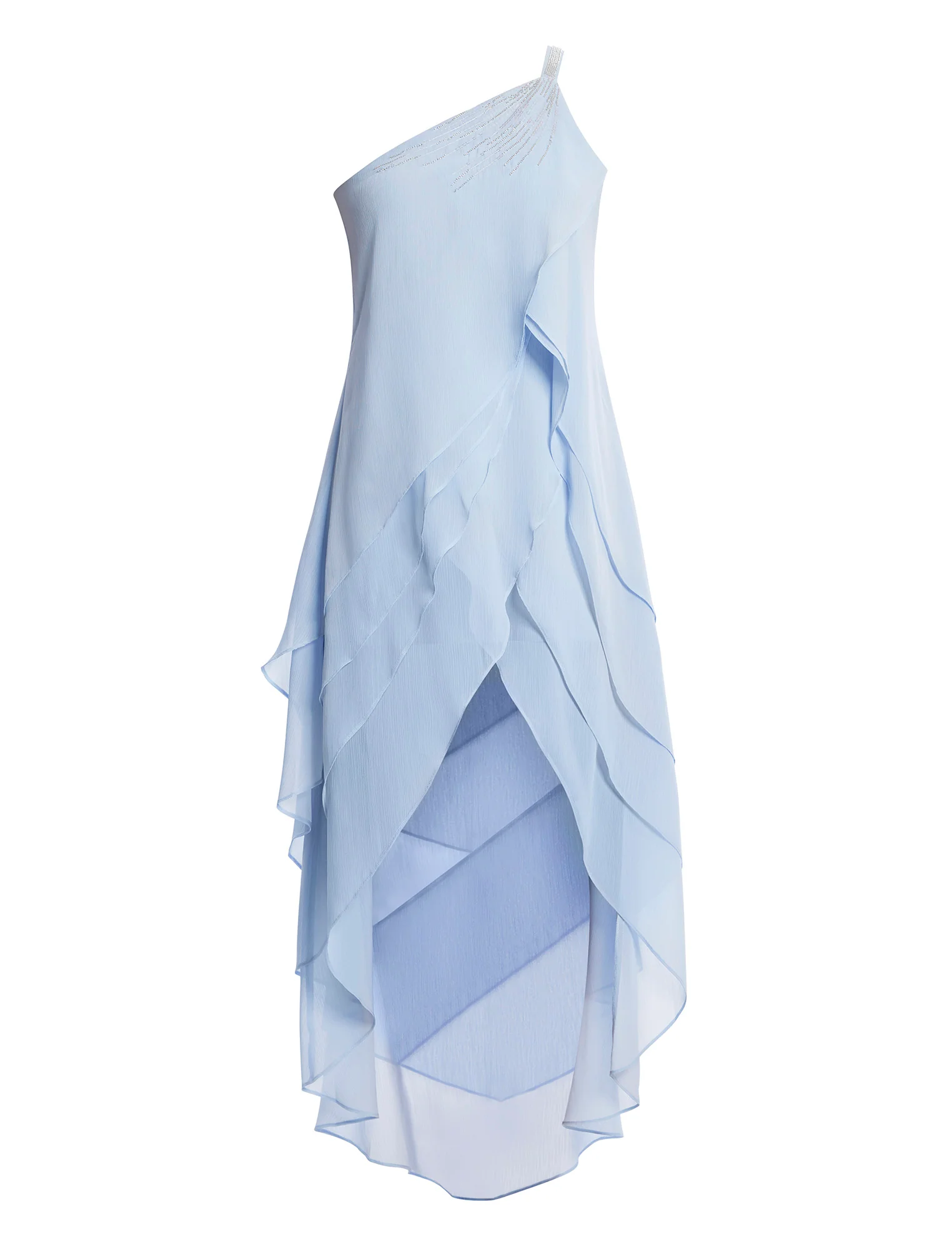 Embellished Sheer Layer Dress - Builderot