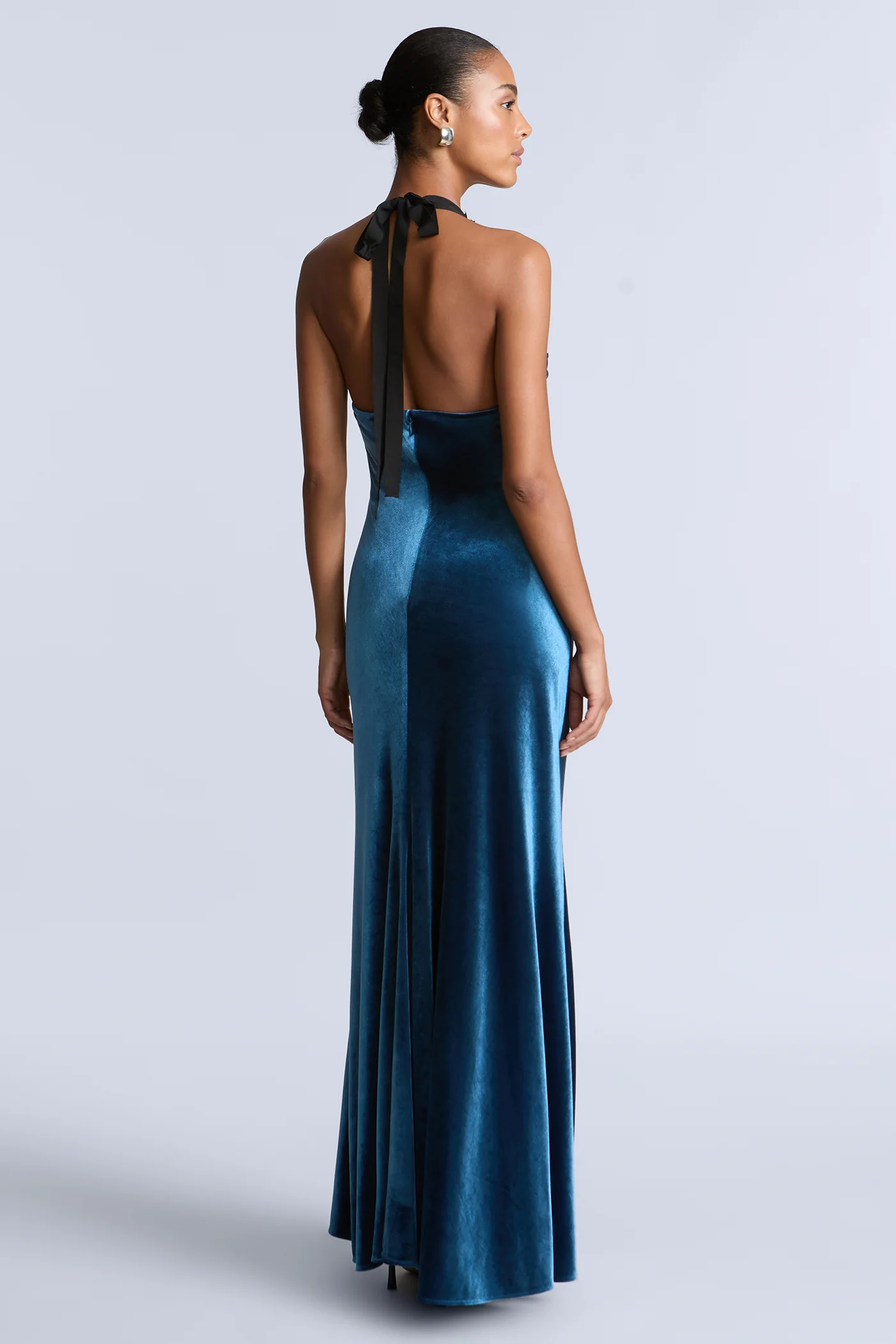 Lace Velvet Gown - Builderot