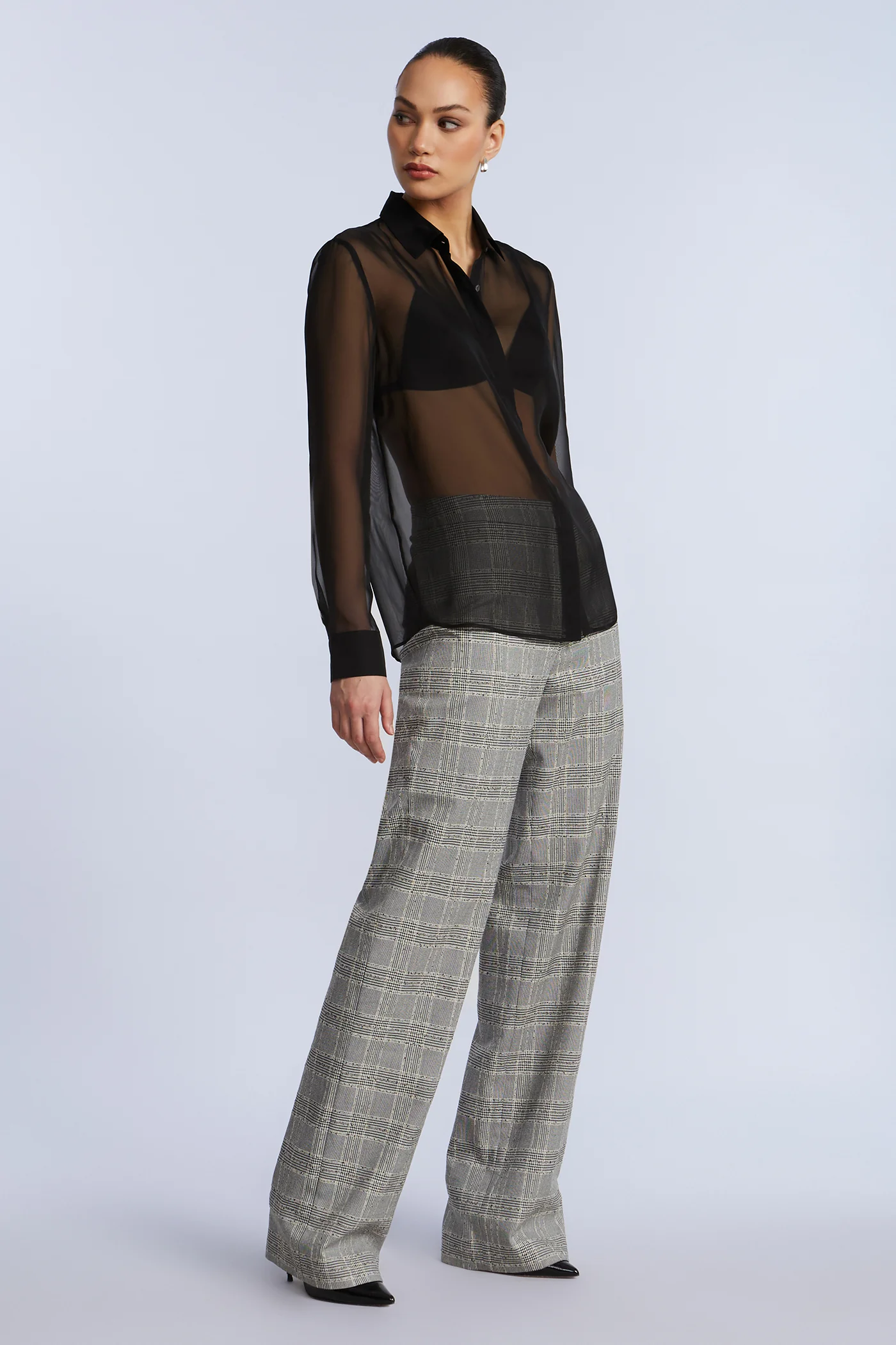 Chiffon Button Down - Builderot