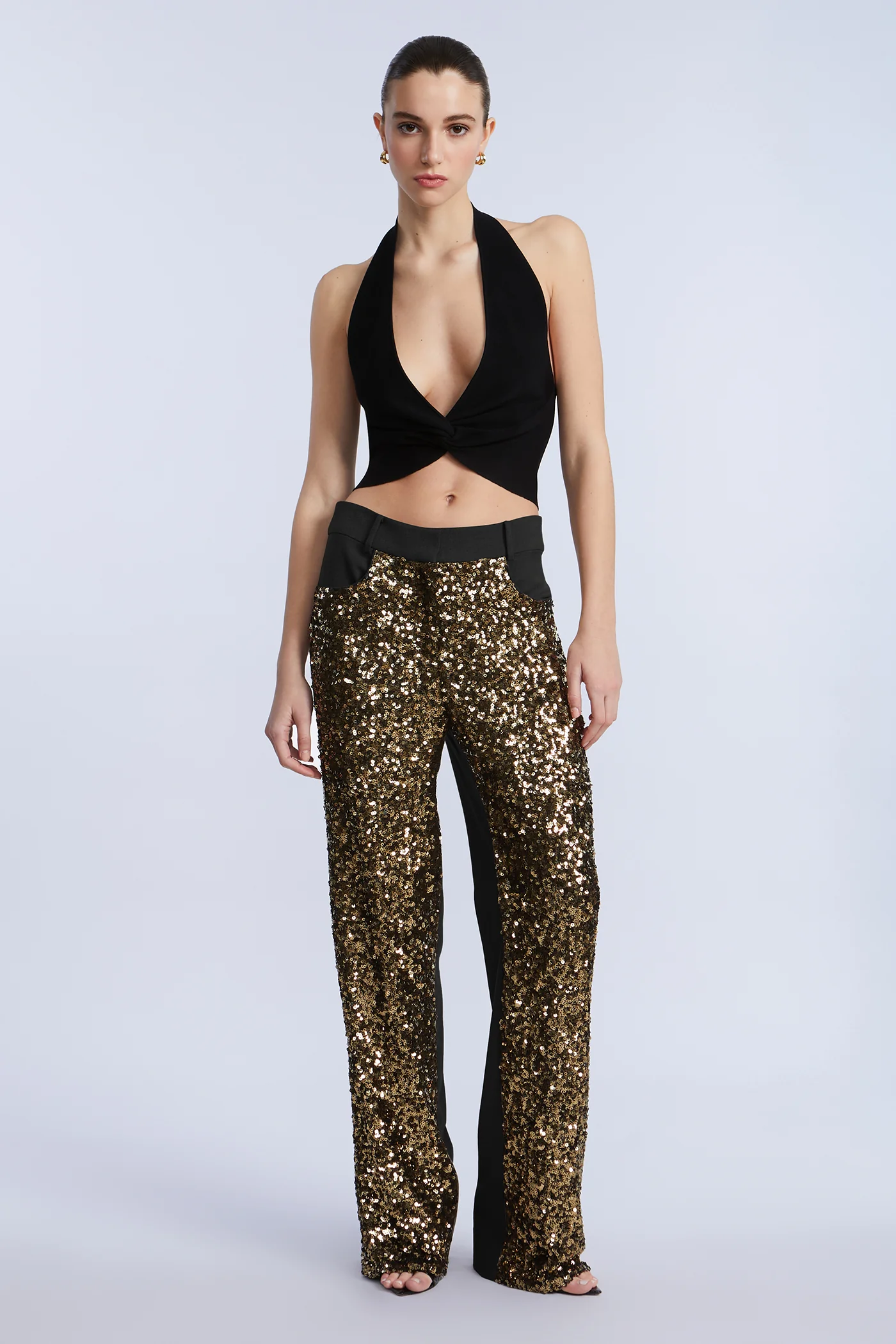Sequin Mix Pant - Builderot