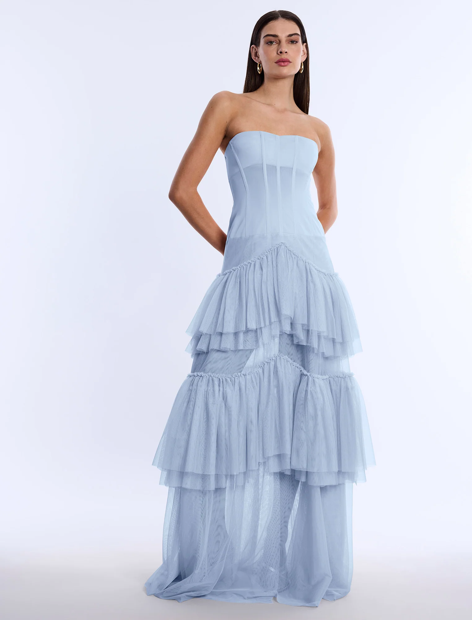 Strapless Corset Gown - Builderot
