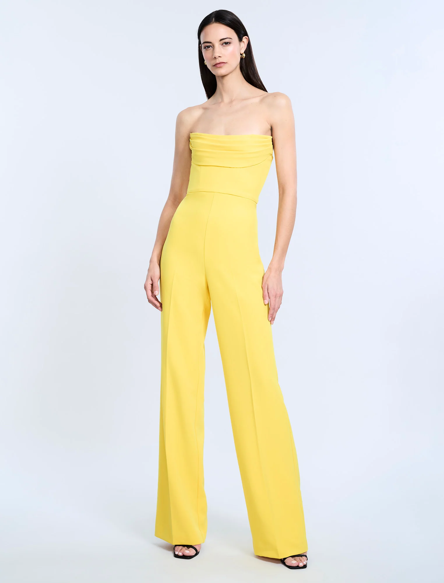 Corset Jumpsuit With Drape - Builderot