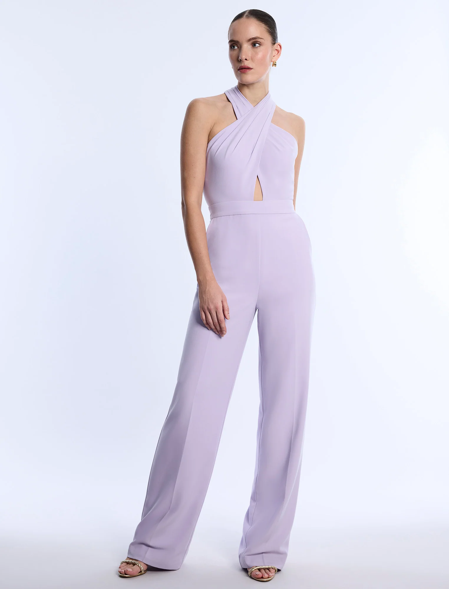 Cross Neck Jumpsuit - Builderot