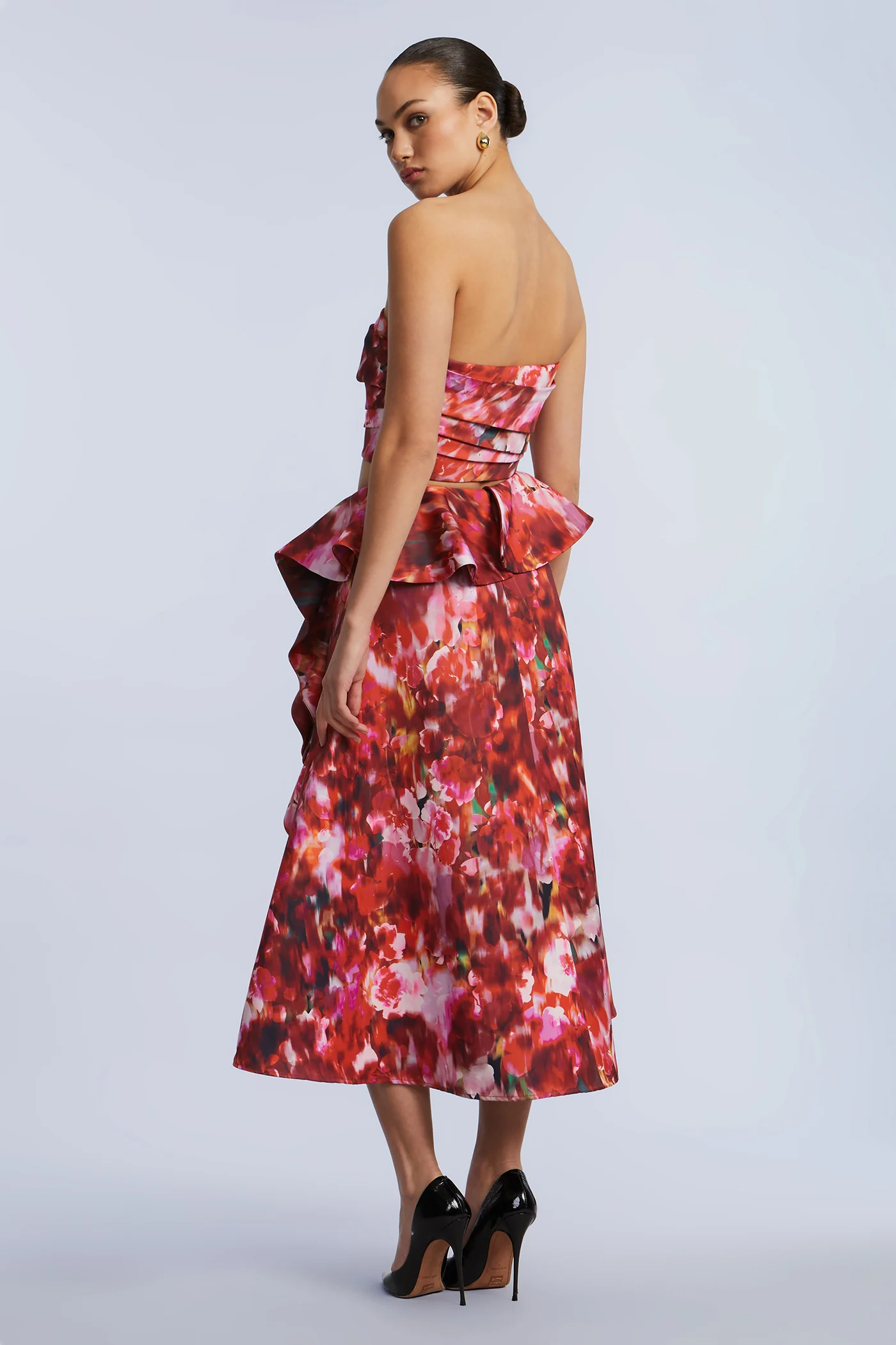 Pleated Satin Bustier - Builderot