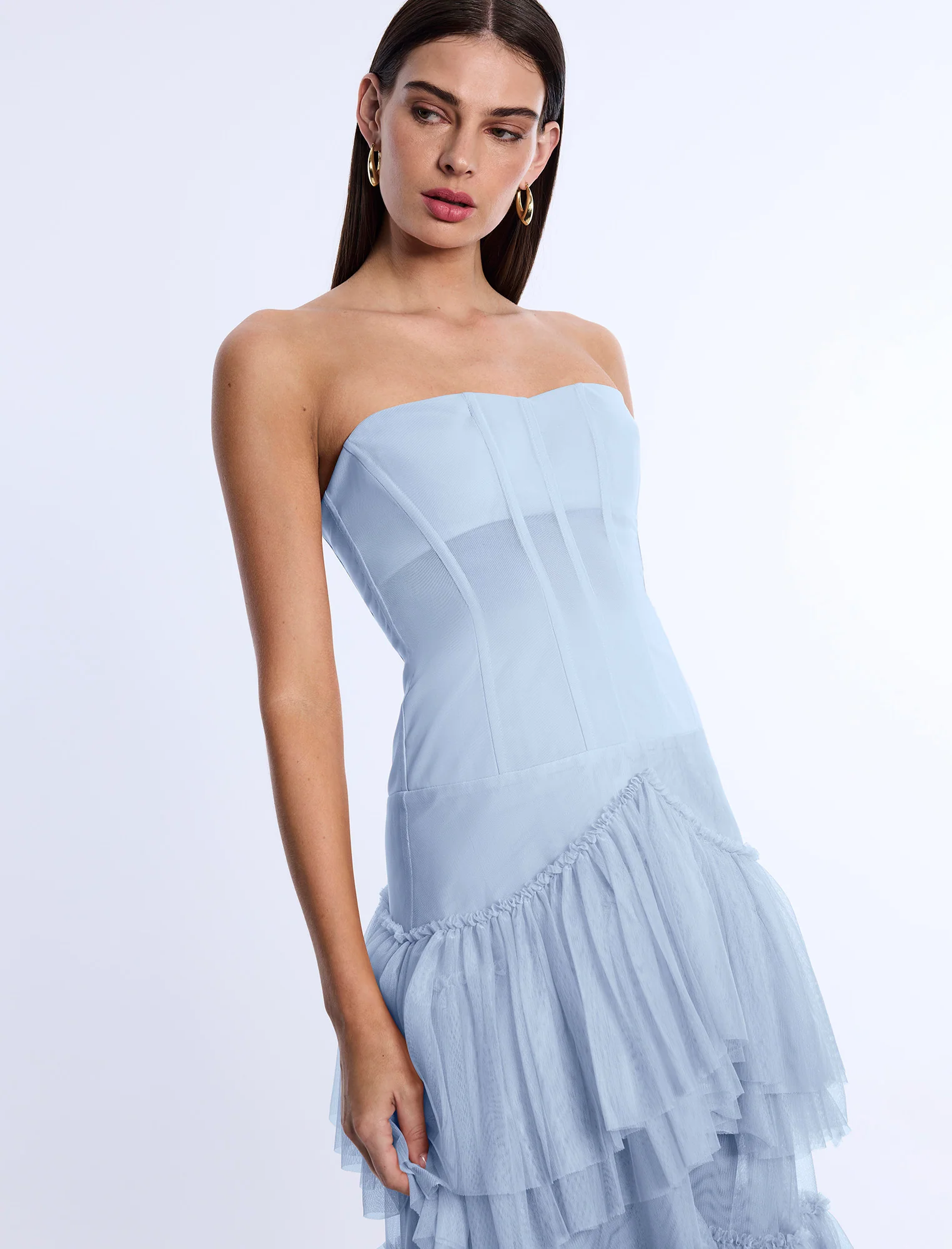 Strapless Corset Gown - Builderot