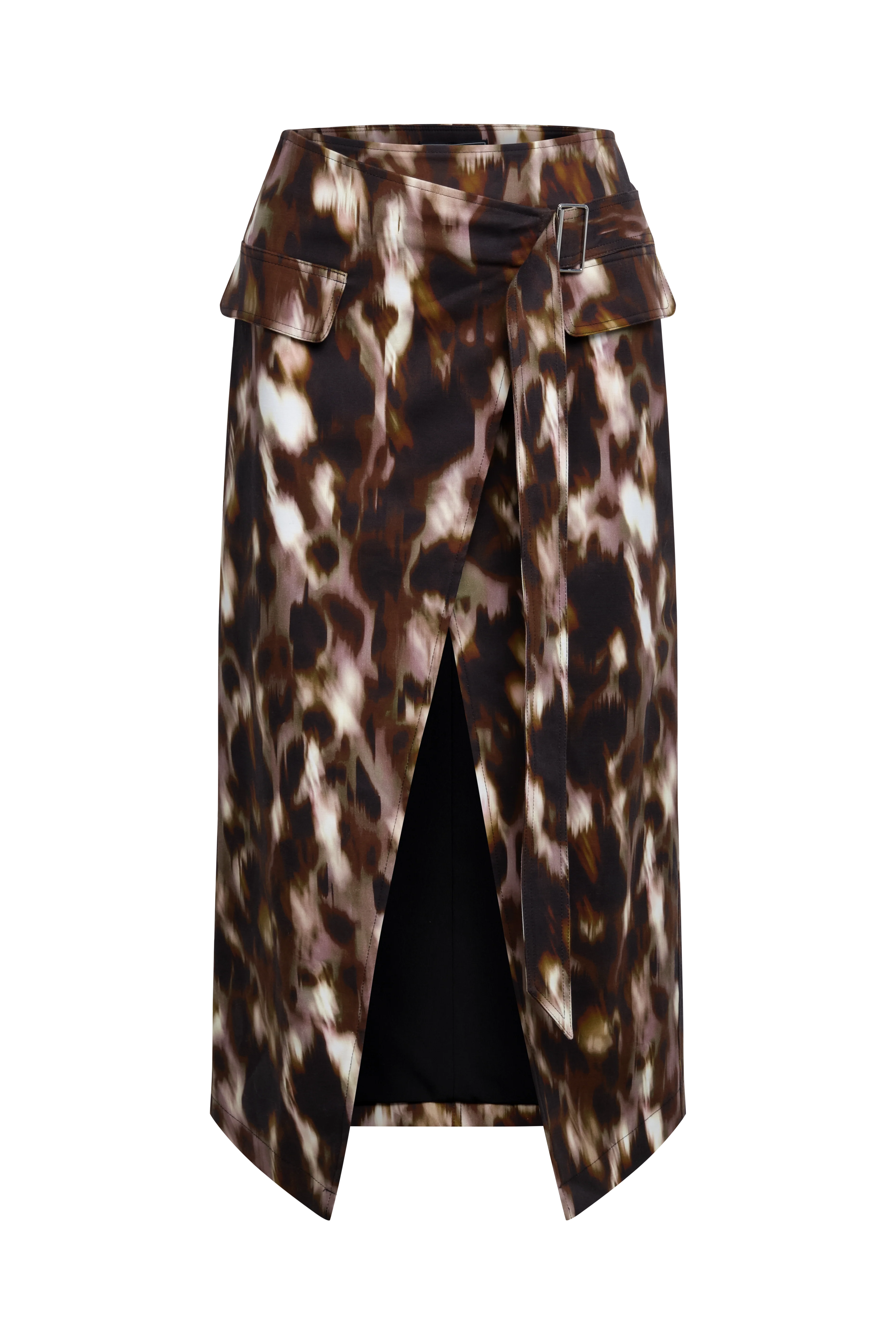 Overlap Midi Skirt - Builderot