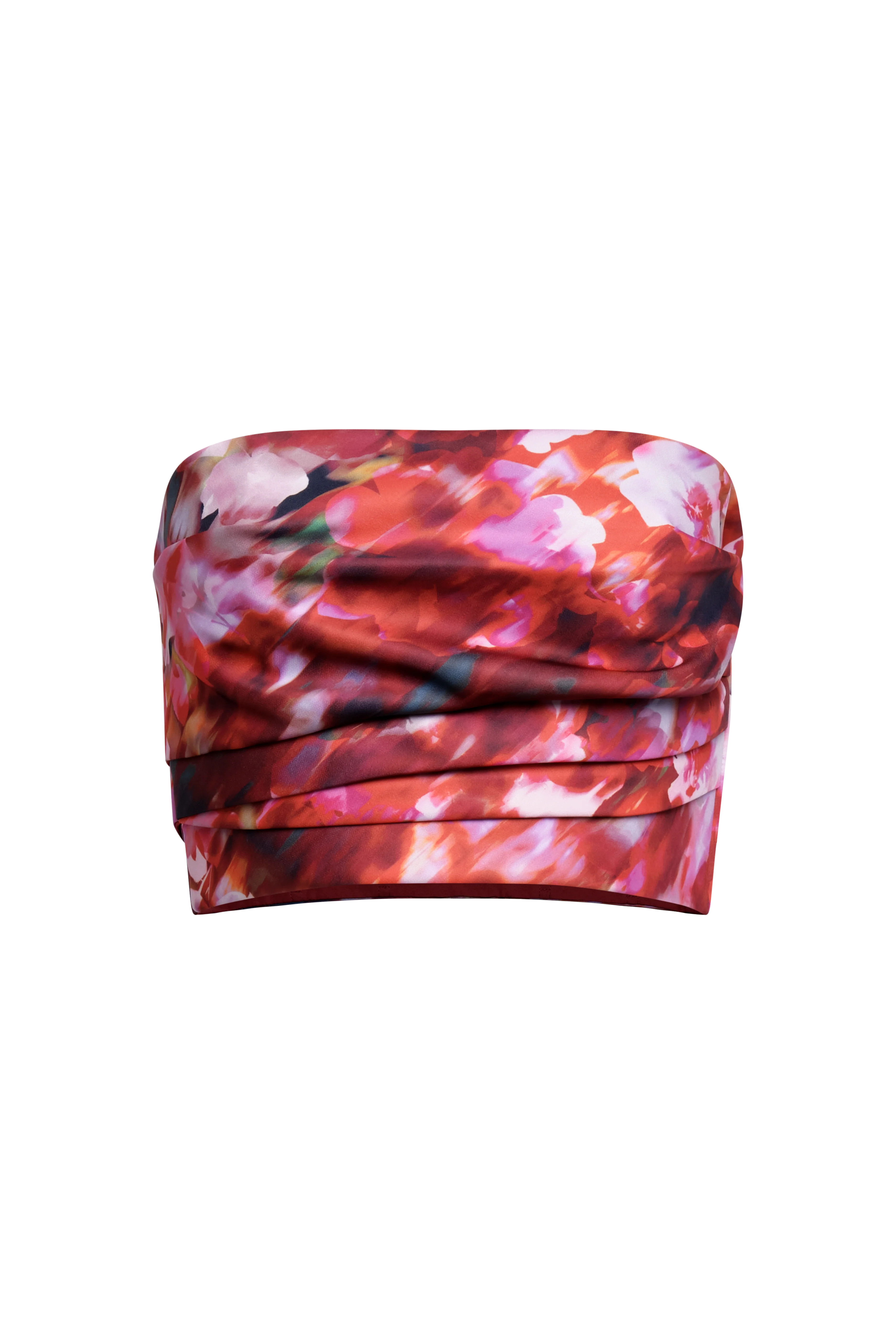 Pleated Satin Bustier - Builderot